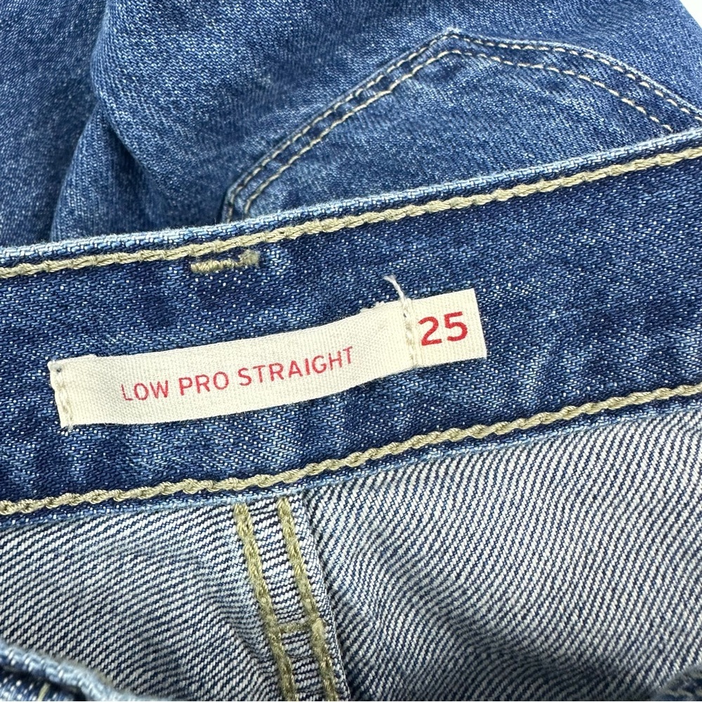 Classic Blue Distressed Women's Jeans - Picture 10 of 12